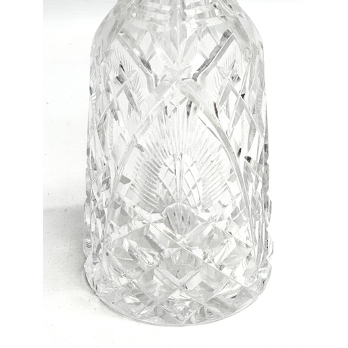 282 - A large Waterford Crystal “Shannon” decanter. 34cm