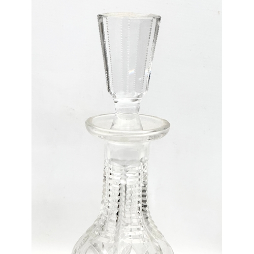 282 - A large Waterford Crystal “Shannon” decanter. 34cm