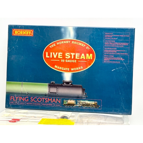 718 - A rare unused The Hornby Railway Co Live Steam 00 Gauge Margate Works “Flying Scotsman”