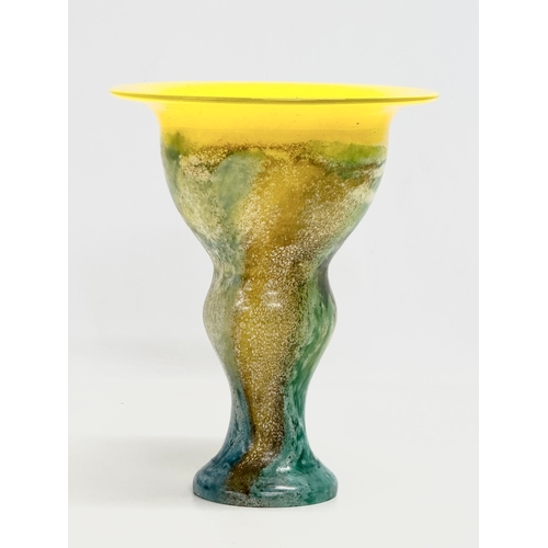 96 - Kjell Engman. A Swedish art glass “Cancan” vase. Designed by Kjell Engman for Kosta Boda, Sweden. 19... 