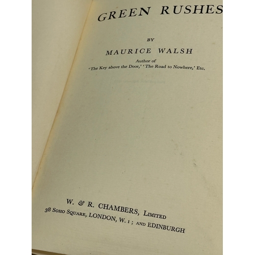 374 - Green Rushes by Maurice Walsh. 1st edition. September 1935.