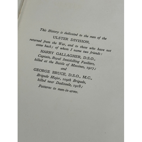 380 - The History of The 36th Ulster Division by Cyril Falls. 1st September 1922. Belfast.