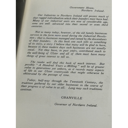 382 - A Hundred Years A-Milling. Edited by William Maddin Scott. 1st edition. 1951. W&C Scott Omagh