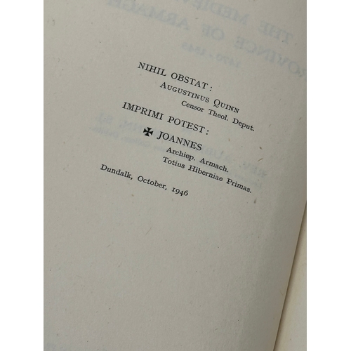 384 - The Medieval Province of Armagh. 1470-1545. By Rev Aubrey Gwynn, S.J. 1st edition. 1946.