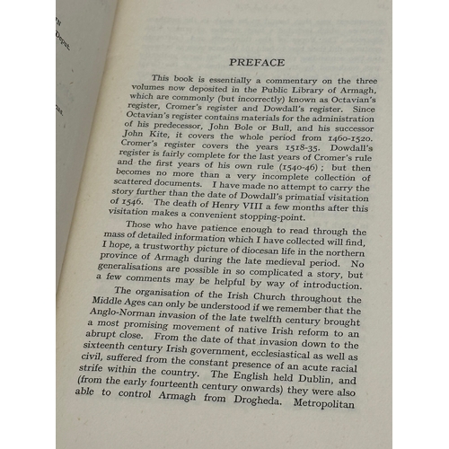 384 - The Medieval Province of Armagh. 1470-1545. By Rev Aubrey Gwynn, S.J. 1st edition. 1946.