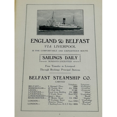 390A - Official Guide To The City of Belfast. 1928-19129. 4th edition.