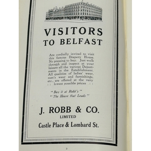 390A - Official Guide To The City of Belfast. 1928-19129. 4th edition.