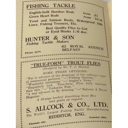 390B - Angling In Ulster Waters. Ulster Tourist Development Association. 1934