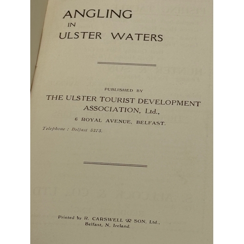 390B - Angling In Ulster Waters. Ulster Tourist Development Association. 1934