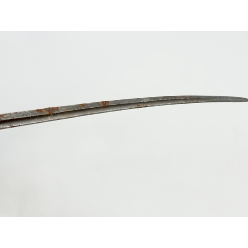 273 - A Late 19th Century Prussian officers ceremonial sword. 88cm