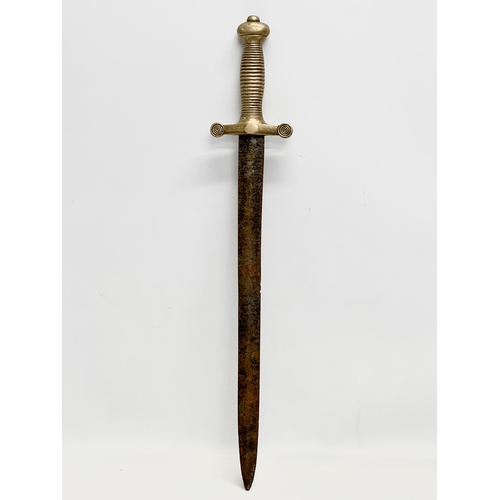 274 - A Mid 19th Century French Artillery short sword. 55cm