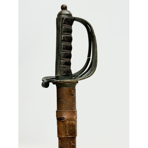 276 - A Late 19th Century Wilkinson's Rifle Officers Sword. 102cm