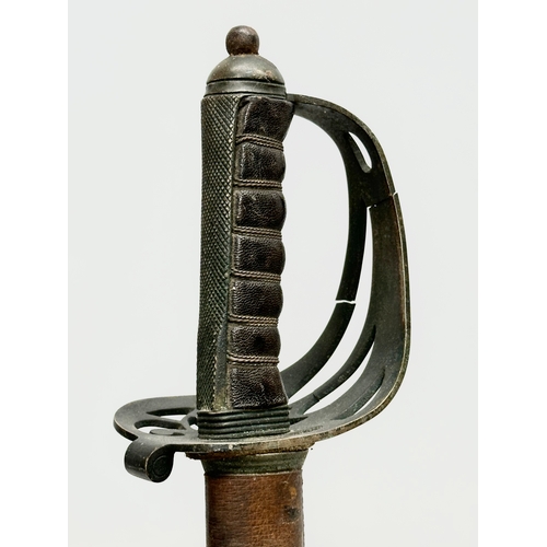 276 - A Late 19th Century Wilkinson's Rifle Officers Sword. 102cm