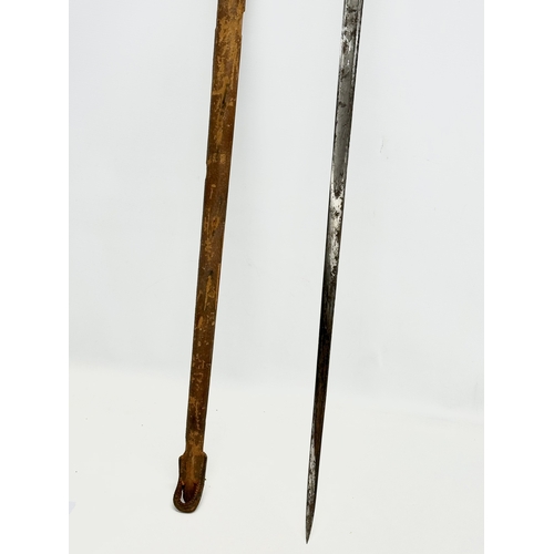 276 - A Late 19th Century Wilkinson's Rifle Officers Sword. 102cm