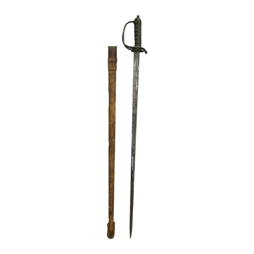 276 - A Late 19th Century Wilkinson's Rifle Officers Sword. 102cm