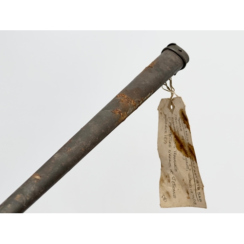 277 - Ulster Museum Belfast. A Late 19th Century French Epee bayonet. Issued 1874/78. For Gras Rifle. D’Ar... 