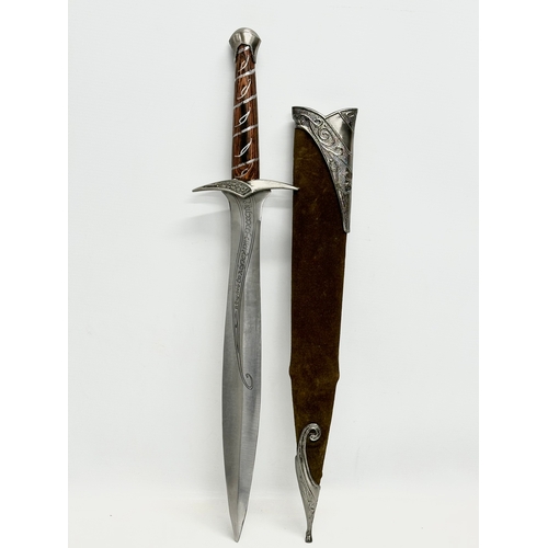 785 - The Lord of the Rings “Sting” sword and the One Ring. 65cm