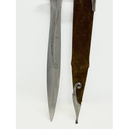 785 - The Lord of the Rings “Sting” sword and the One Ring. 65cm