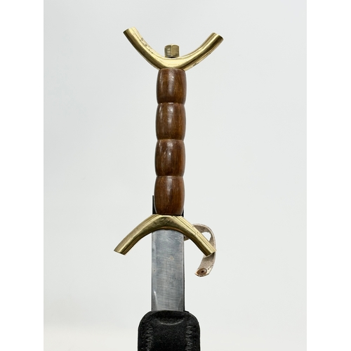 786 - A Celtic style sword. 82cm