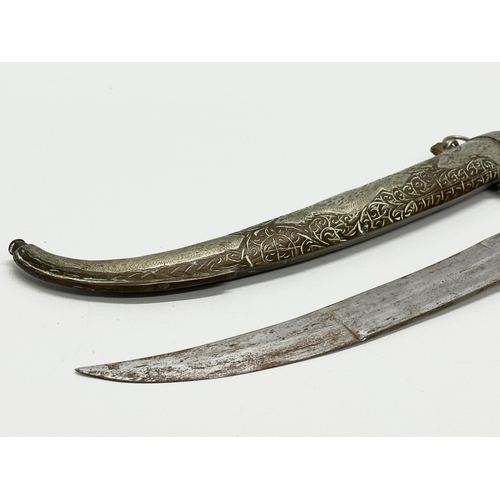 279 - A Late 19th Century Moroccan dagger. 39cm