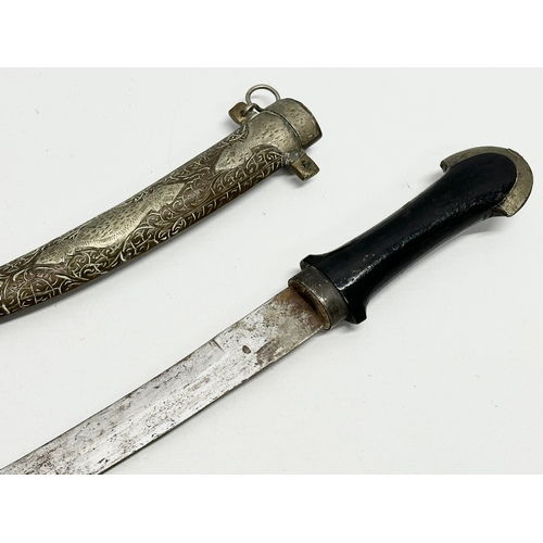 279 - A Late 19th Century Moroccan dagger. 39cm