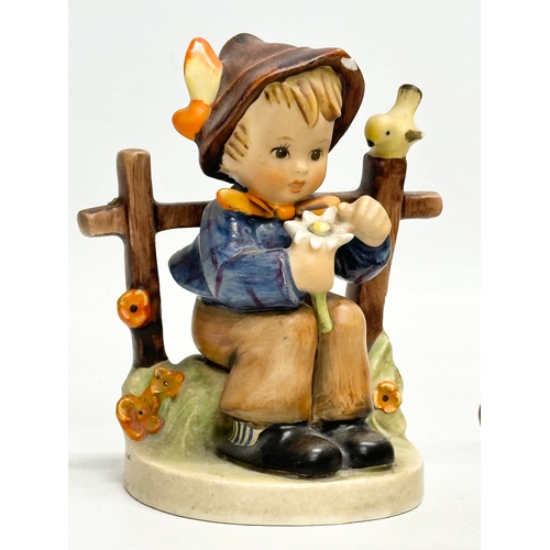 807 - 6 West German Goebel Pottery figurines.