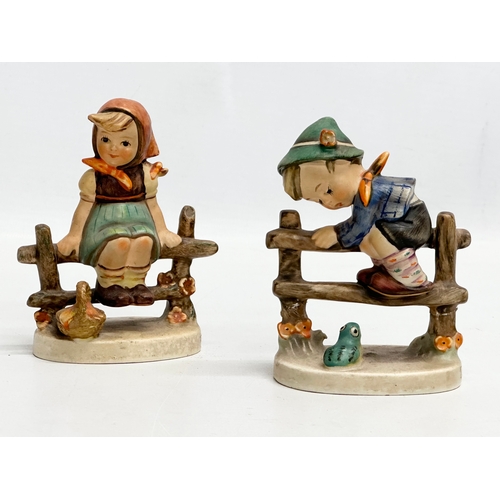 807 - 6 West German Goebel Pottery figurines.