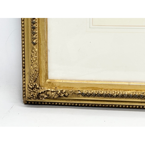 257 - William Henry Hall (W.H.Hall. 1812-1880) 19th Century watercolour drawing. In original gilt frame. 4... 