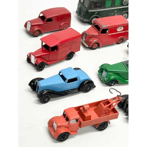 765 - A collection of vintage Dinky cars.