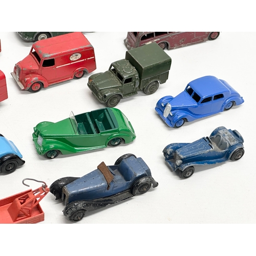 765 - A collection of vintage Dinky cars.