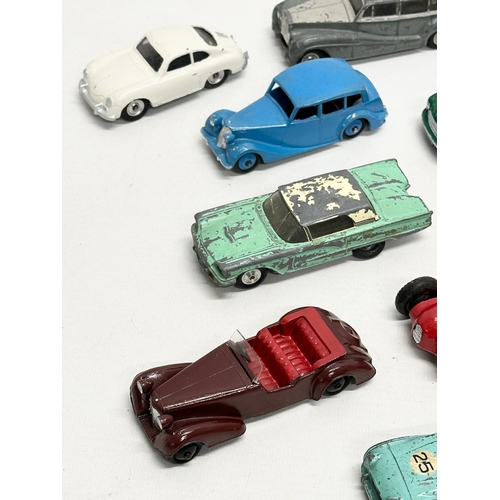 767 - A collection of vintage Dinky cars.