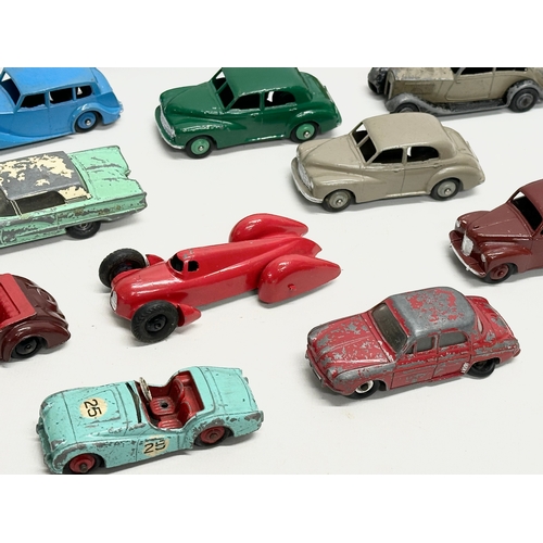 767 - A collection of vintage Dinky cars.