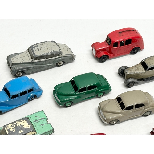 767 - A collection of vintage Dinky cars.