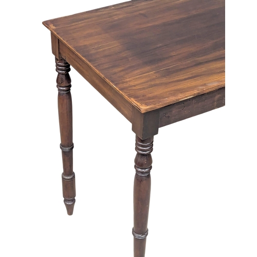 324 - A 19th Century Victorian mahogany side table. 82x52x74cm