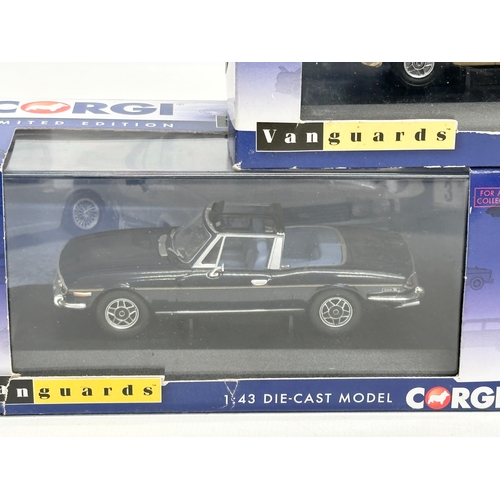 776 - 3 Corgi Limited Edition Van Guards. 1:43 Die Cast Model.