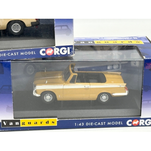 776 - 3 Corgi Limited Edition Van Guards. 1:43 Die Cast Model.