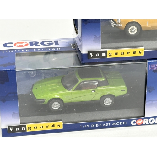 779 - 3 Corgi Limited Edition Van Guards. 1:43 Die Cast Model.