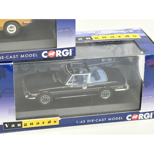 779 - 3 Corgi Limited Edition Van Guards. 1:43 Die Cast Model.