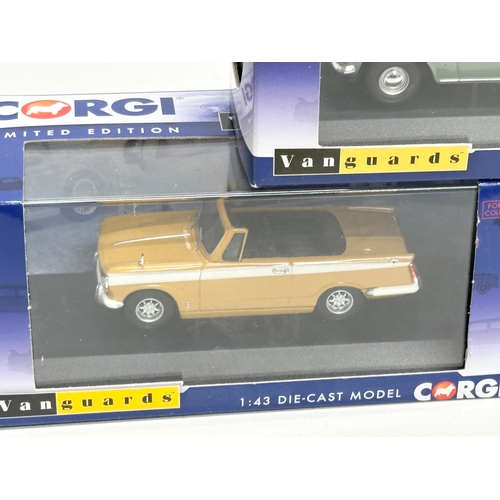 780A - 3 Corgi Limited Edition Van Guards. 1:43 Die Cast Model.