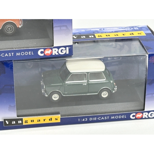 780B - 3 Corgi Limited Edition Van Guards. 1:43 Die Cast Model.