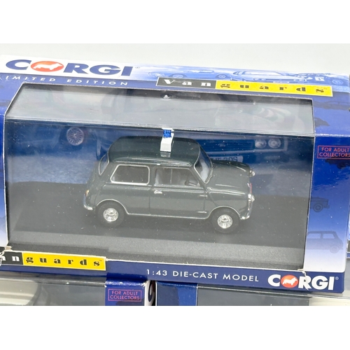 780C - 3 Corgi Limited Edition Van Guards. 1:43 Die Cast Model.