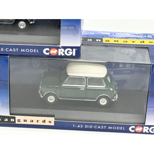 780C - 3 Corgi Limited Edition Van Guards. 1:43 Die Cast Model.