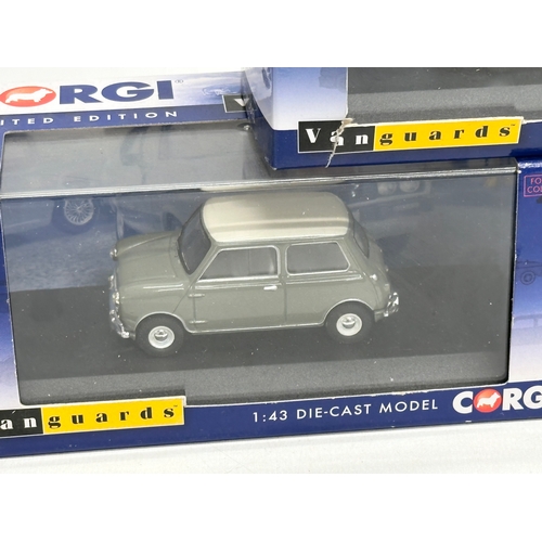 780C - 3 Corgi Limited Edition Van Guards. 1:43 Die Cast Model.