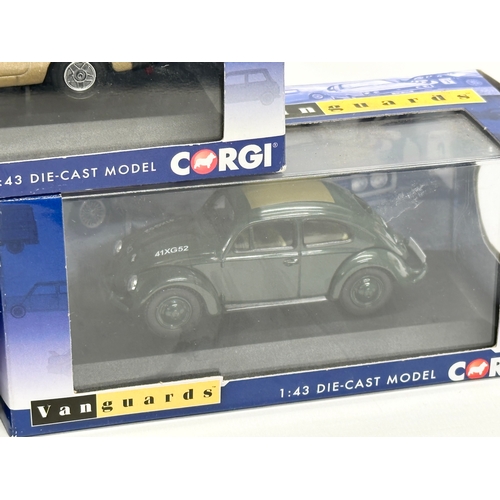 780D - 3 Corgi Limited Edition Van Guards. 1:43 Die Cast Model.