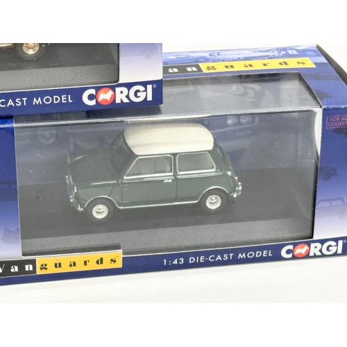 780E - 3 Corgi Limited Edition Van Guards. 1:43 Die Cast Model.