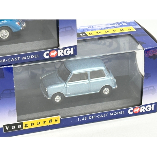 780H - 3 Corgi Limited Edition Van Guards. 1:43 Die Cast Model.