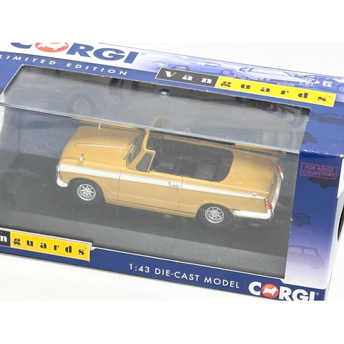 780I - 2 Corgi Limited Edition Van Guards. 1:43 Die Cast Model.