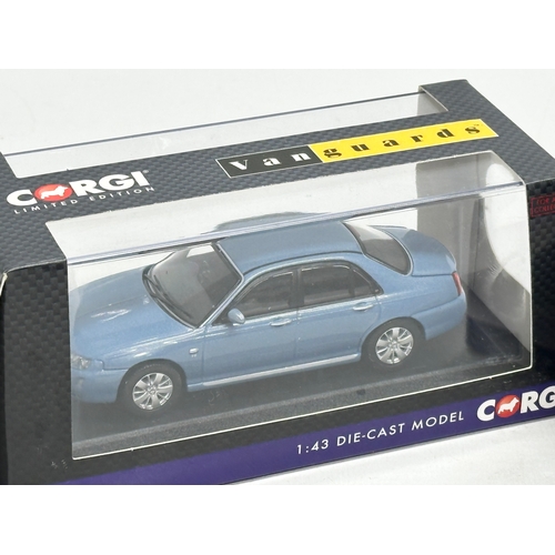 780I - 2 Corgi Limited Edition Van Guards. 1:43 Die Cast Model.