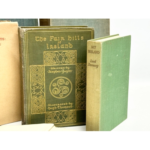 486 - A collection of Irish books. Including a 1st edition Dublin Fragments Social & Historic, By A. Peter... 