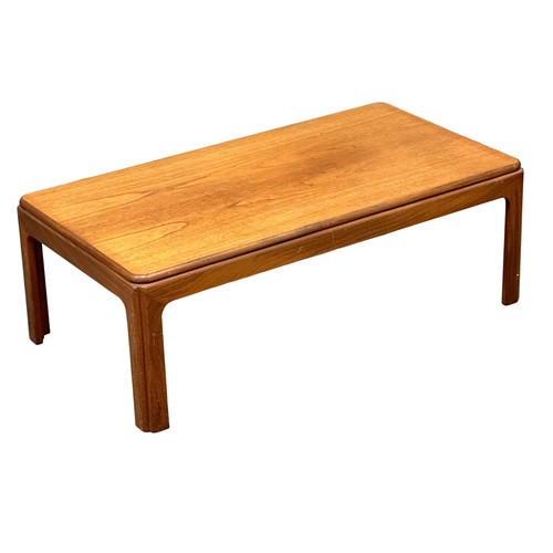 505 - A G-Plan Mid Century teak coffee table. Designed by Lesley Dandy. 107x56x38cm